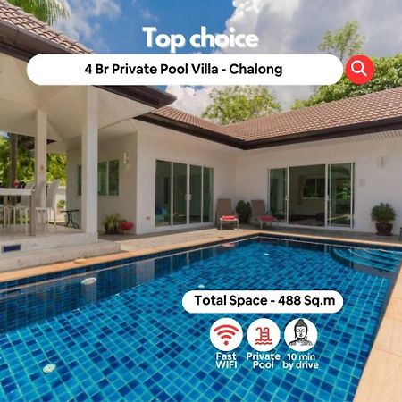 Chalong - 4 Bedroom Private Pool Villa - Phuket Luaran gambar